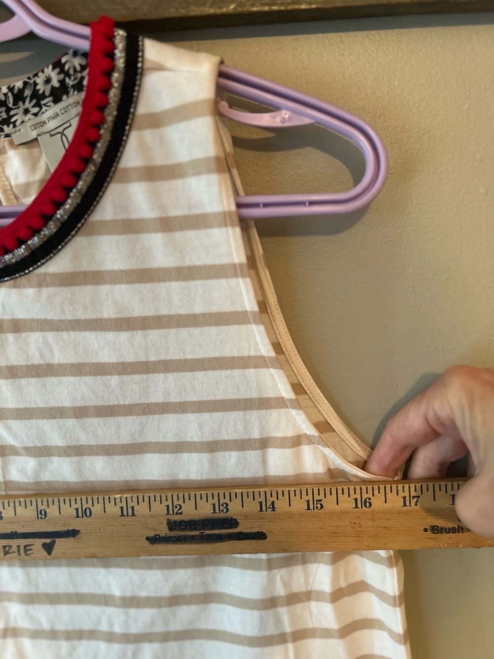 Tristan Pima cotton top - Picture 4 of 11